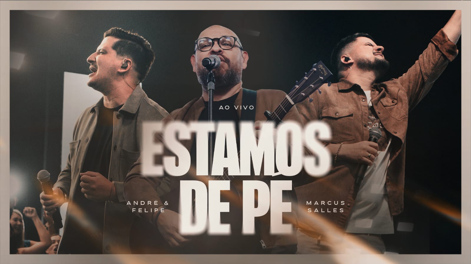 André e Felipe collab pastor Marcus Salles trazem a canção “Estamos de Pé”